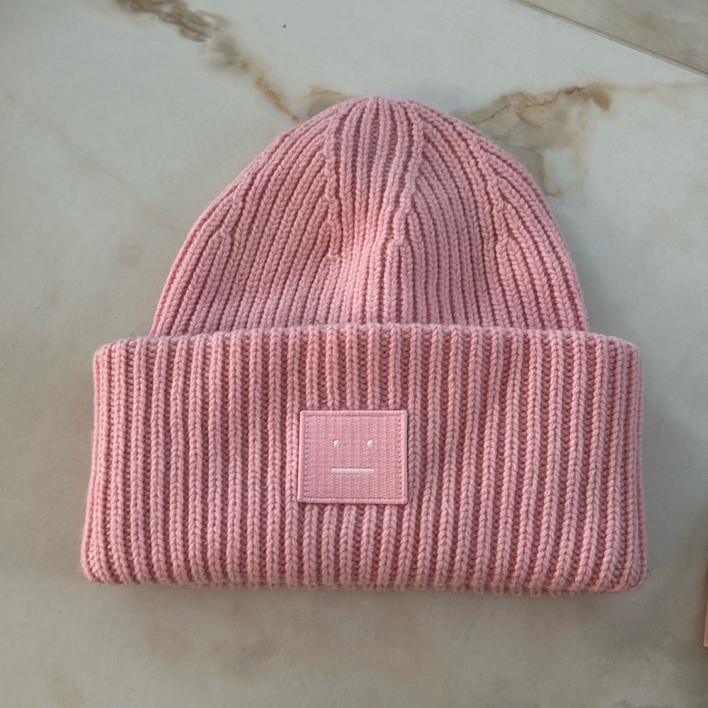 Stylish pink hat